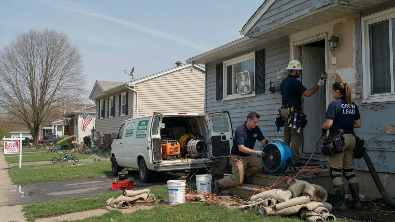 Flood Cleanup in Prue, OK near me